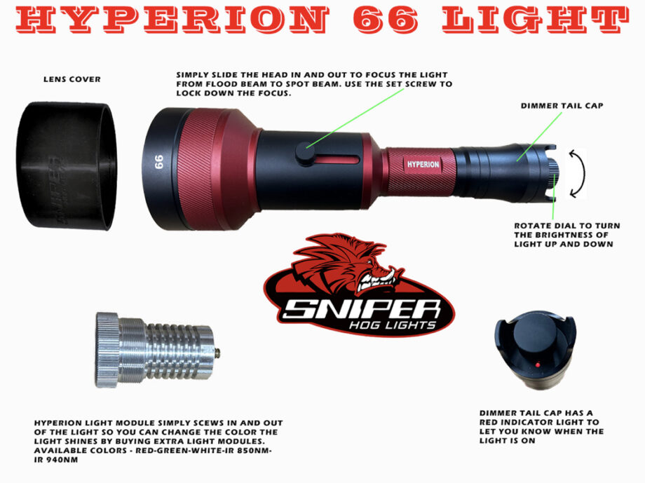 SNIPER HOG LIGHT HYPERION 66 PACKAGE